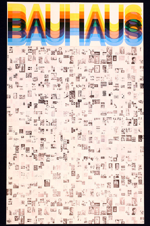 Poster créée par Muriel Cooper s'inspirant des image de son livre.